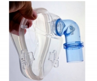 Artificial ventilation mask / facial / nasal / rubber