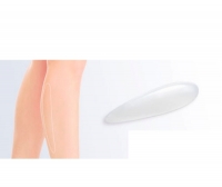 Calf cosmetic implant / anatomical / silicone