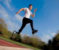 Dynamic prosthetic foot / K4 / for running / adult