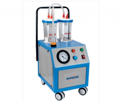 Electric surgical suction pump / on casters / for liposuction