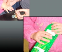 Finger external cosmetic prosthesis / pediatric