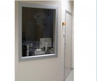 Fixed window / radiation shielding / lead glass / hospital