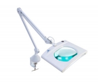 Halogen examination lamp / mobile / magnifying