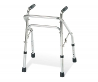 Height-adjustable walker / pediatric / folding