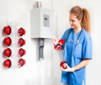 Hospital pneumatic tube system / automatic