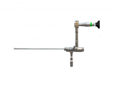 Nephroscope endoscope / with working channel / right-angle / high-definition