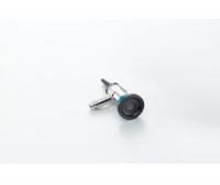 Otoscope endoscope / with speculum / straight / wide-angle