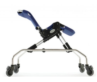 Shower chair / on casters / height-adjustable / pediatric