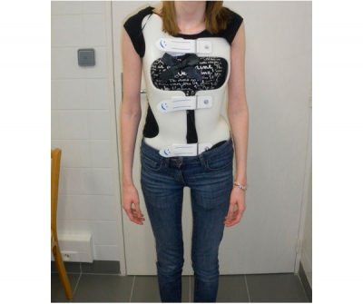 Thoracolumbosacral support corset