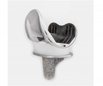 Three-compartment knee prosthesis / primary / mobile-bearing / cementles