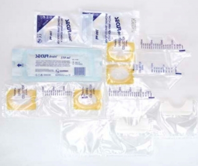 Urine drainage set / pediatric / single-chamber