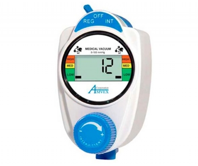 Vacuum regulator / plug-in type / continuous / surgical / digital